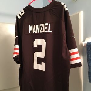 Johnny Manziel Nike NFL Cleveland Browns Jersey XL